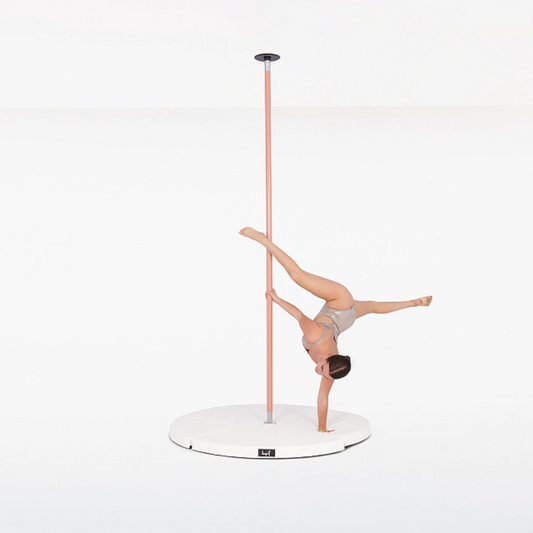 Lupit Crash Mat Round Standard White | 150 cm - 8 cm - Kinky-shoes