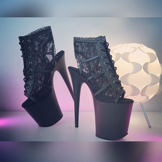 Pleaser Flamingo 896LC - Kinky-shoes