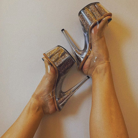 Pleaser Adore 708G - Kinky-shoes