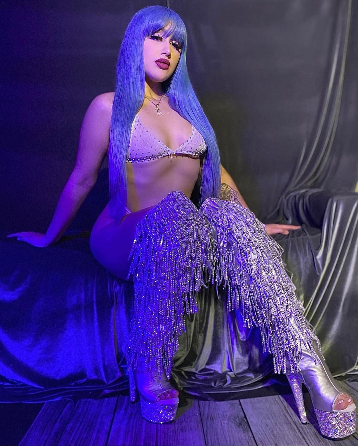 Pleaser Bejeweled 3019RSF-7 - Kinky-shoes