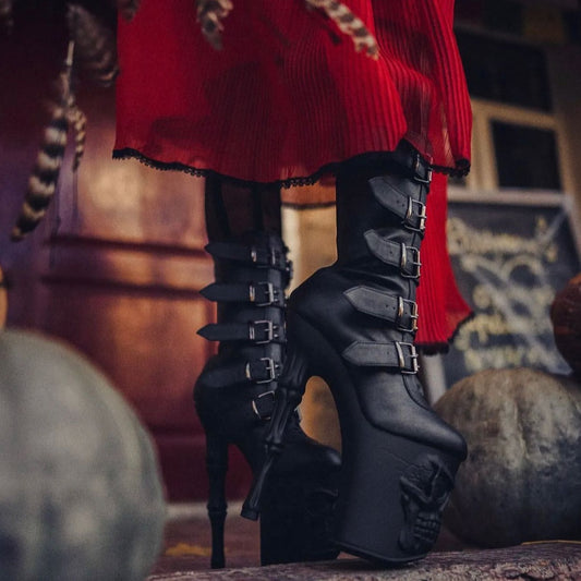 Pleaser Rapture 1052BK - Kinky-shoes