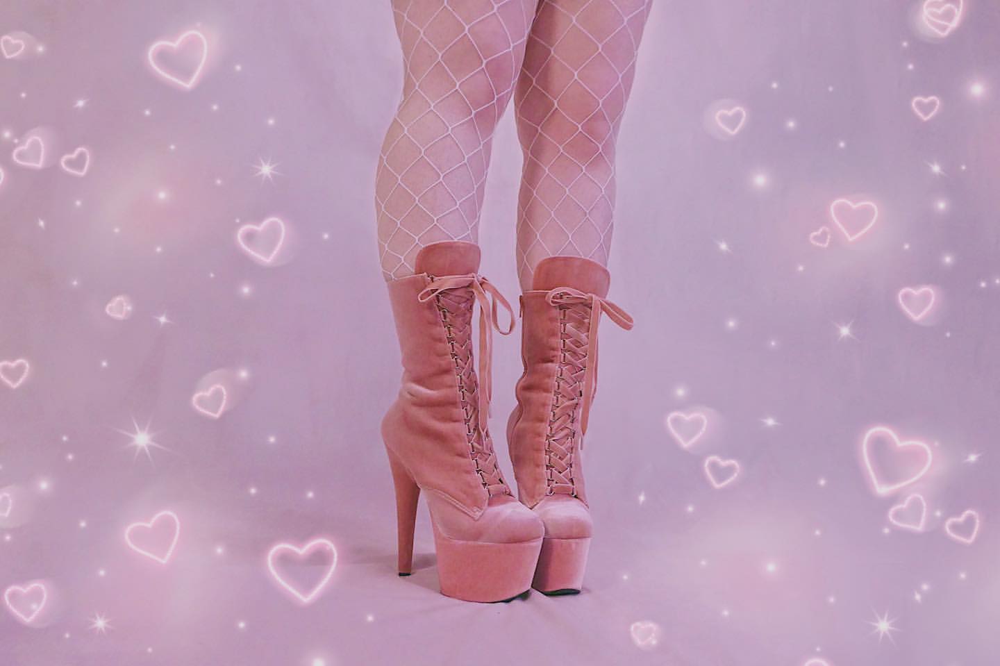 Pleaser Adore 1045VEL - Kinky-shoes