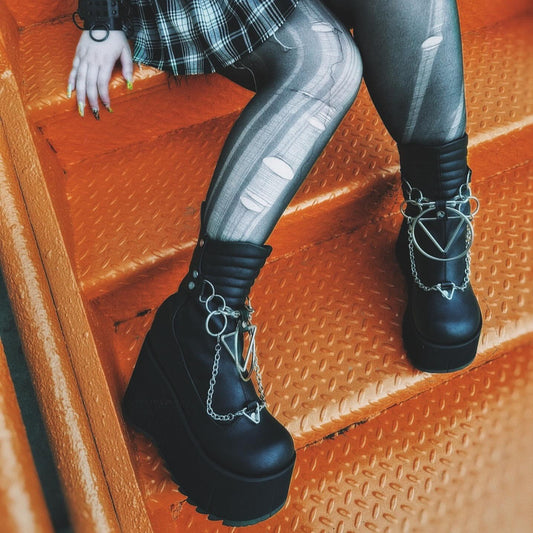 DemoniaCult Kera 130 - Kinky-shoes