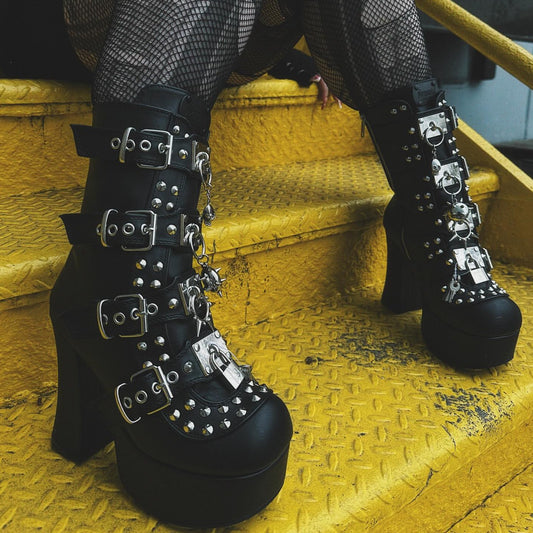 DemoniaCult Charade 118 - Kinky-shoes