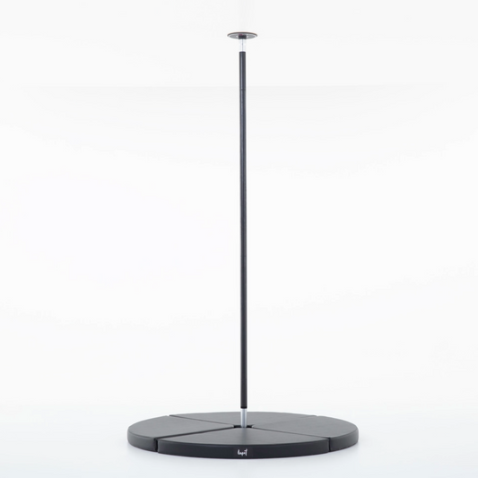 Lupit Crash Mat Round Standard Black | 150 cm - 8 cm - Kinky-shoes