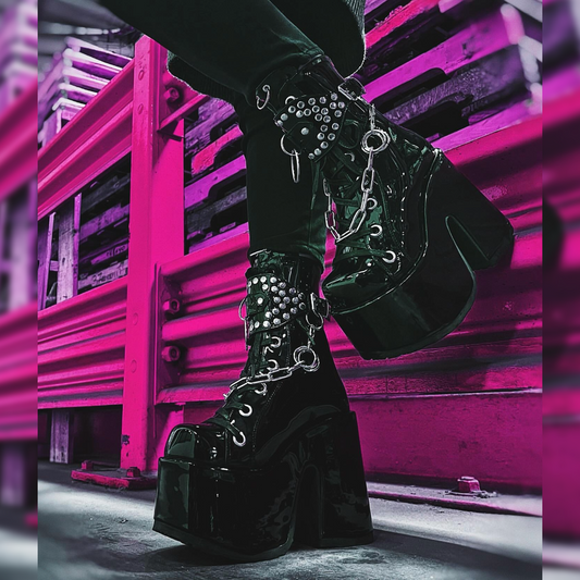 DemoniaCult Camel 65 - Kinky-shoes