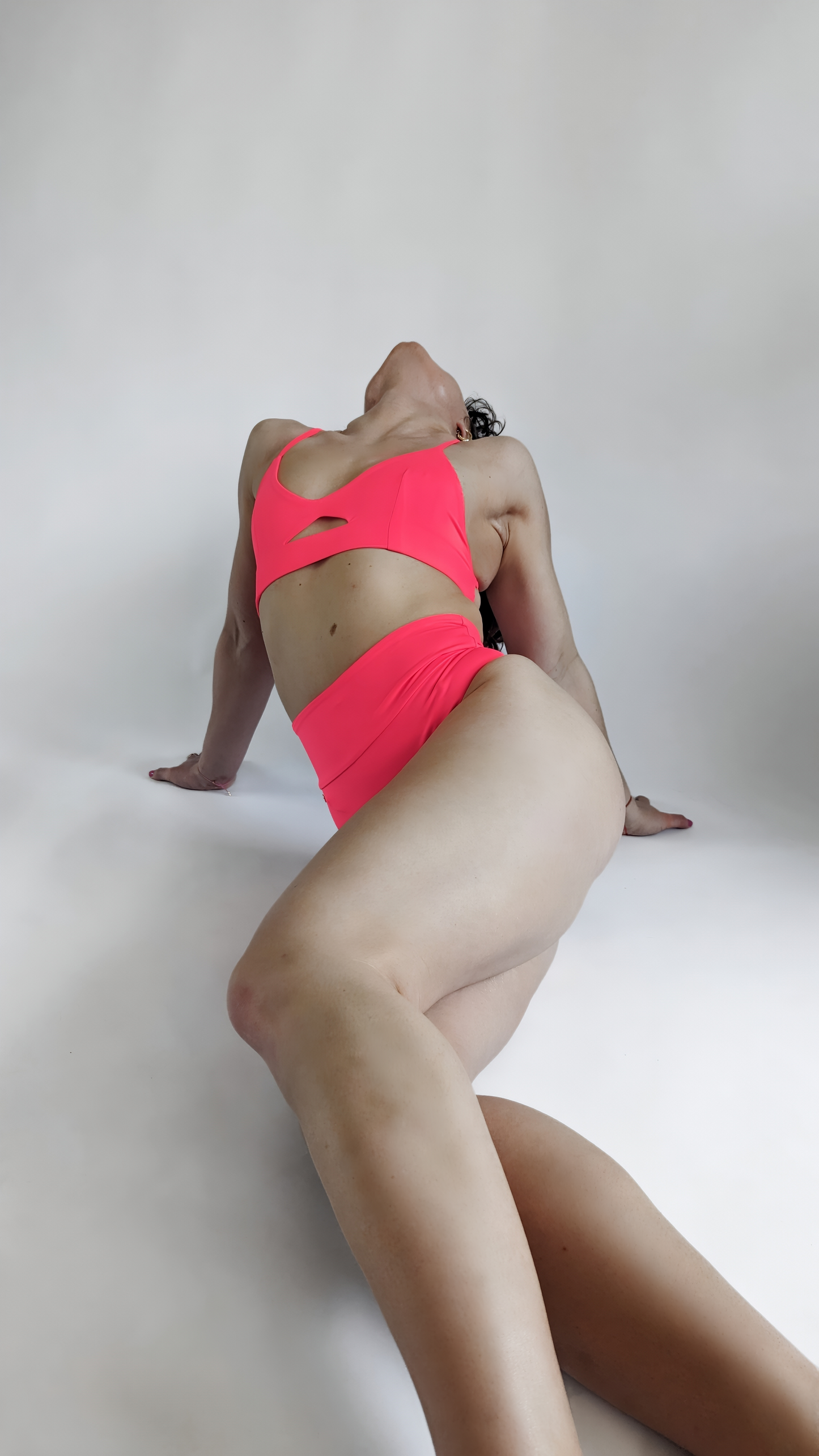 Bettie Pole Shorts - Lucid Poppy - Kinky-shoes