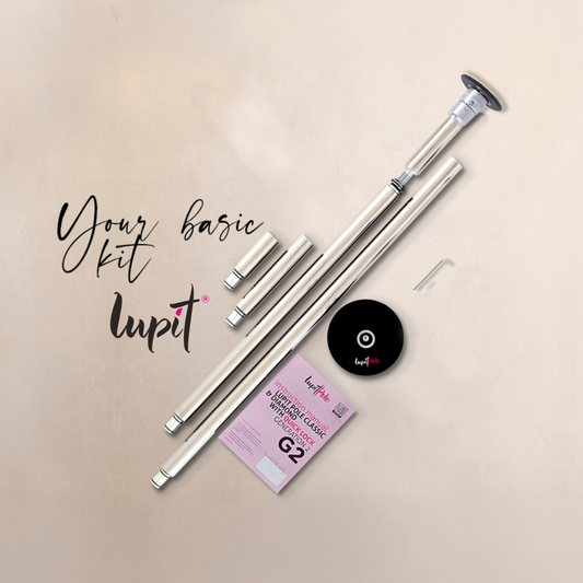 Lupit Pole Diamond G2, Quick Lock™ Chrome, 45mm - Kinky-shoes