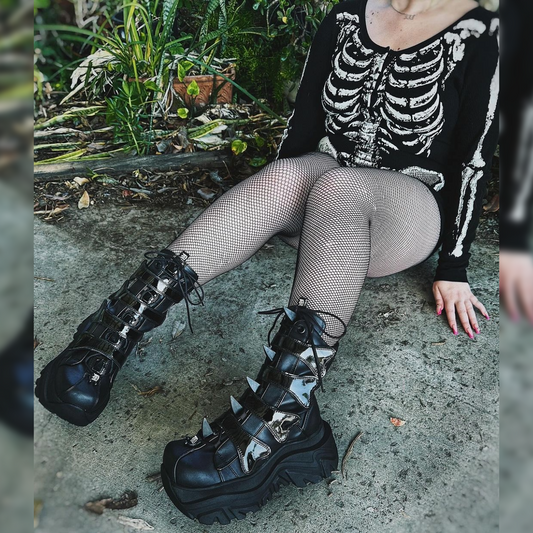 DemoniaCult Echo 110 - Kinky-shoes