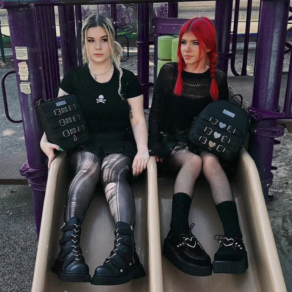 DemoniaCult HB 675 - Mini Backpack - Kinky-shoes