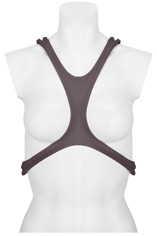 Hanne Top Harness - Iron Ore - Kinky-shoes