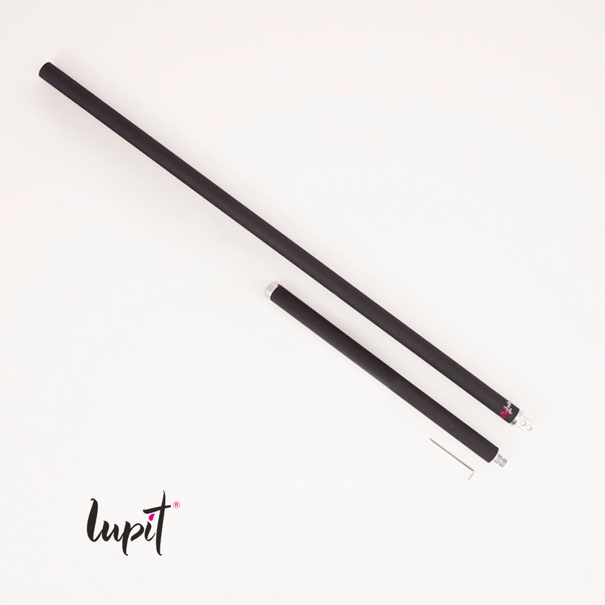 Lupit Aerial Flying Pole Classic | Rubber Black | 2000 mm - 45 mm