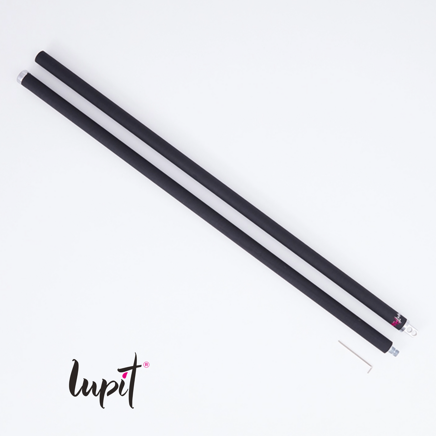 Lupit Aerial Flying Pole Pro | Rubber Black | 2970 mm - 45 mm