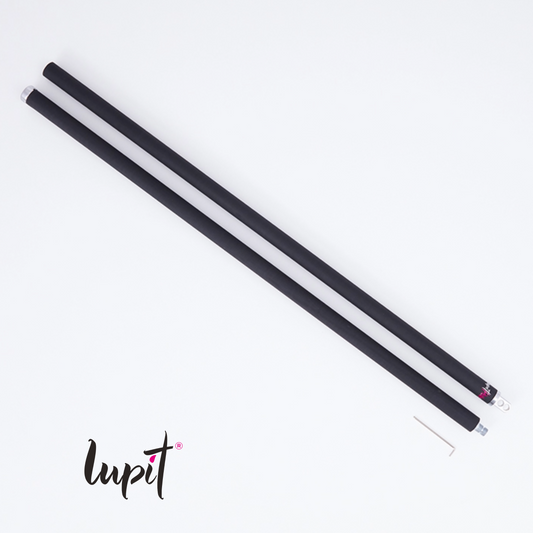 Lupit Aerial Flying Pole Pro | Rubber Black | 2970 mm - 45 mm - Kinky-shoes