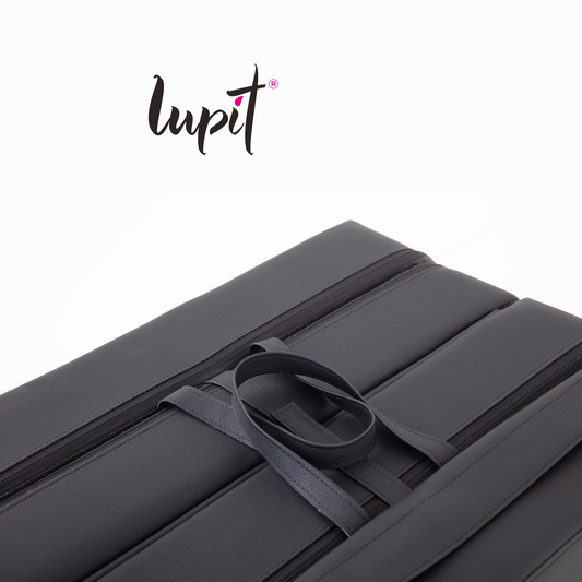 Lupit Crash Mat Round Premium Black | 150 cm - 12 cm - Kinky-shoes