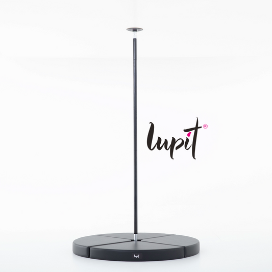 Lupit Crash Mat Round Premium Black | 150 cm - 12 cm - Kinky-shoes