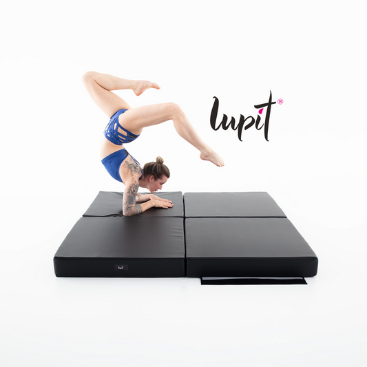 Lupit Crash Mat Square Multi-Use Standard Black | 150 cm - 12 cm - Kinky-shoes