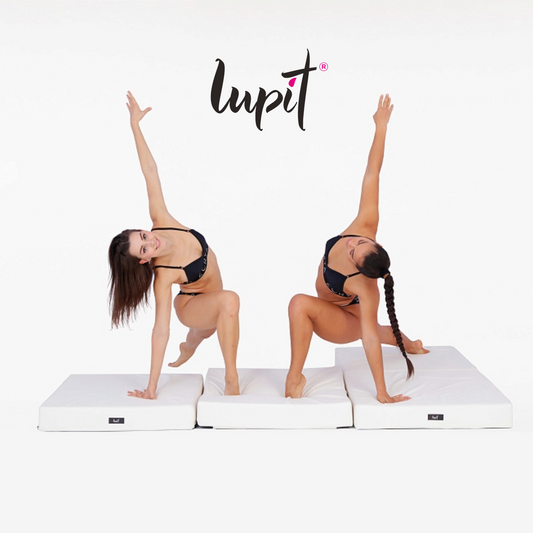 Lupit Crash Mat Square Multi-Use Standard White | 150 cm - 12 cm - Kinky-shoes