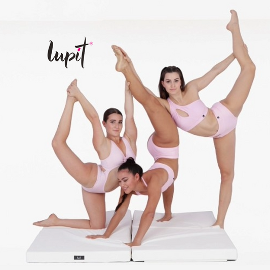 Lupit Crash Mat Square Multi-Use Standard White | 150 cm - 8 cm - Kinky-shoes