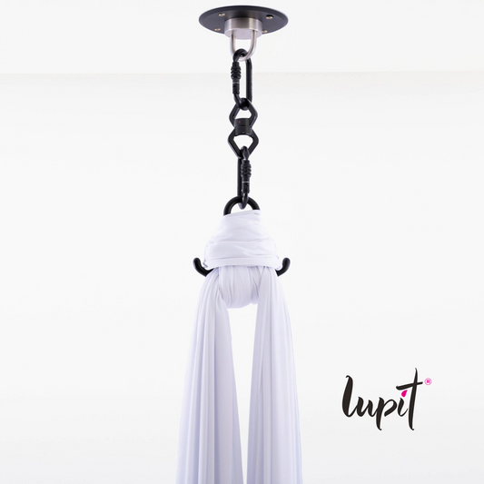 Lupit Aerial Silk | Coral White - Kinky-shoes