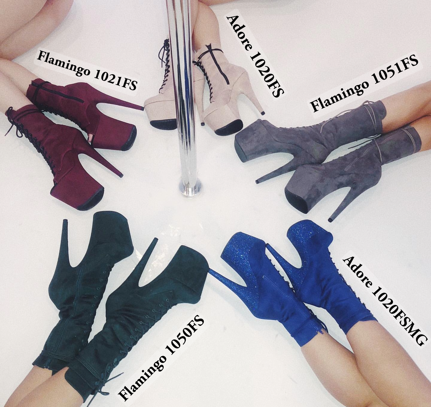 Pleaser Flamingo 1051FS - Kinky-shoes