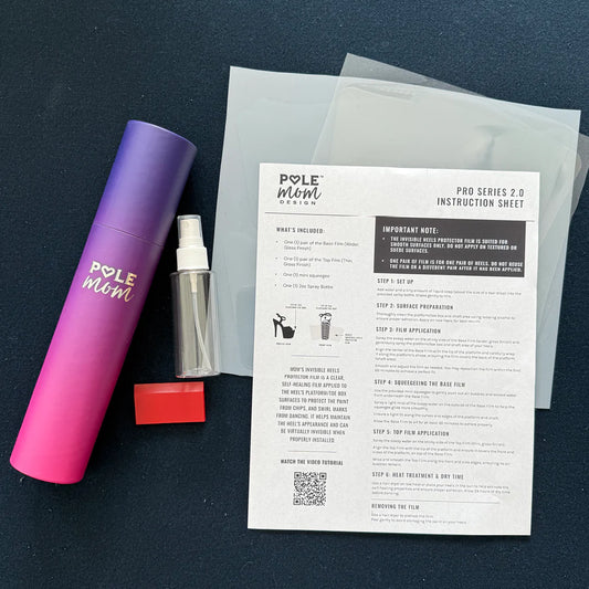 Pole Mom Design Invisible Shoe Protectors | Pro Series for 8" Hella Heels - Kinky-shoes