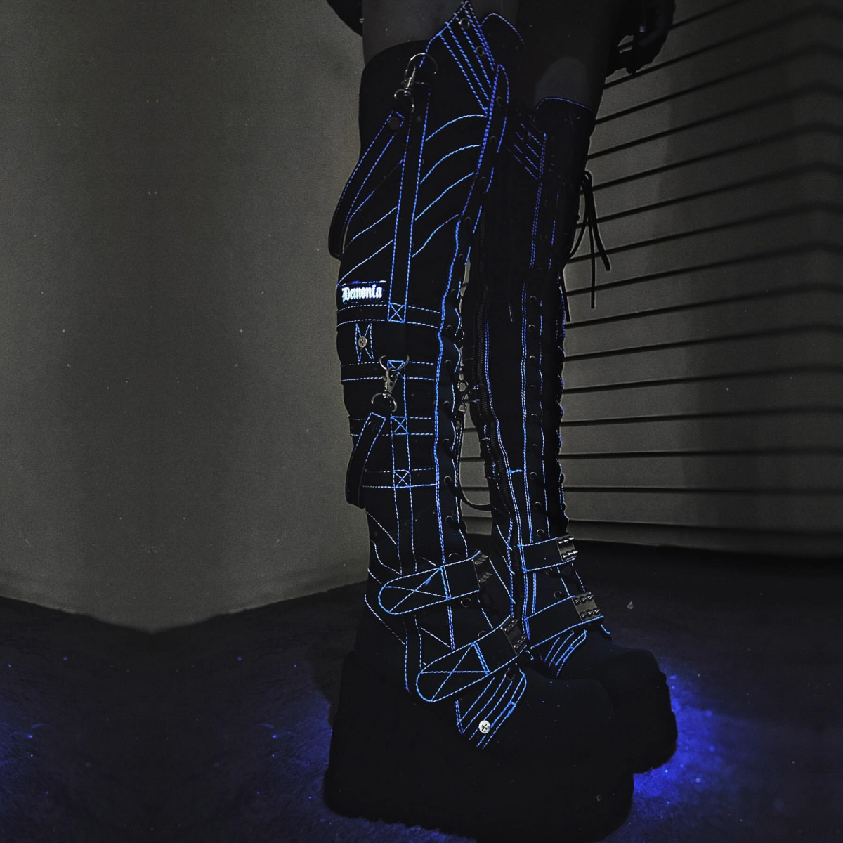 DemoniaCult Stomp 310 - Kinky-shoes