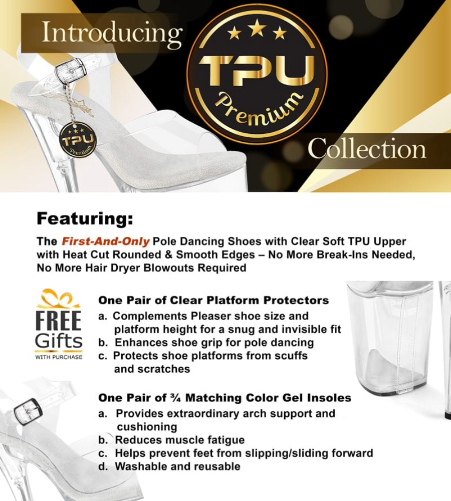 Pleaser Flamingo 808PREM-STNG - Kinky-shoes