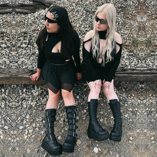 DemoniaCult Trashville 518 - Kinky-shoes