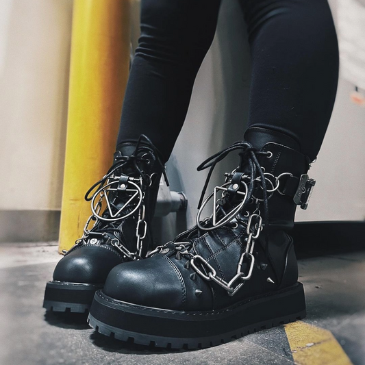 DemoniaCult Valor 204 - Kinky-shoes