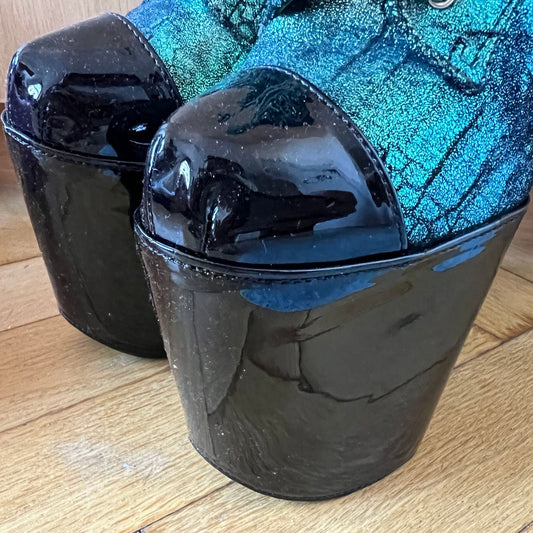 7" | Pleaser Shoe Protectors Zwart