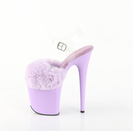 Pleaser Flamingo 808FUR - Kinky-shoes