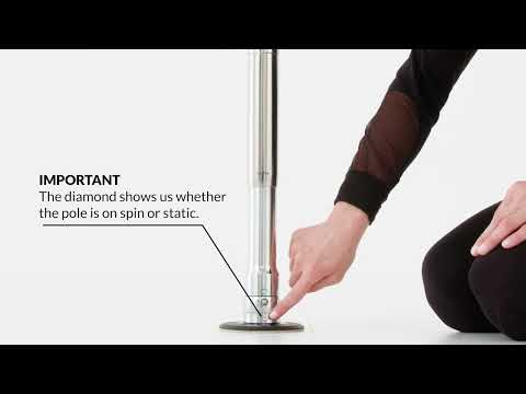 Lupit Pole Classic G2, Quick Lock™-set with disc