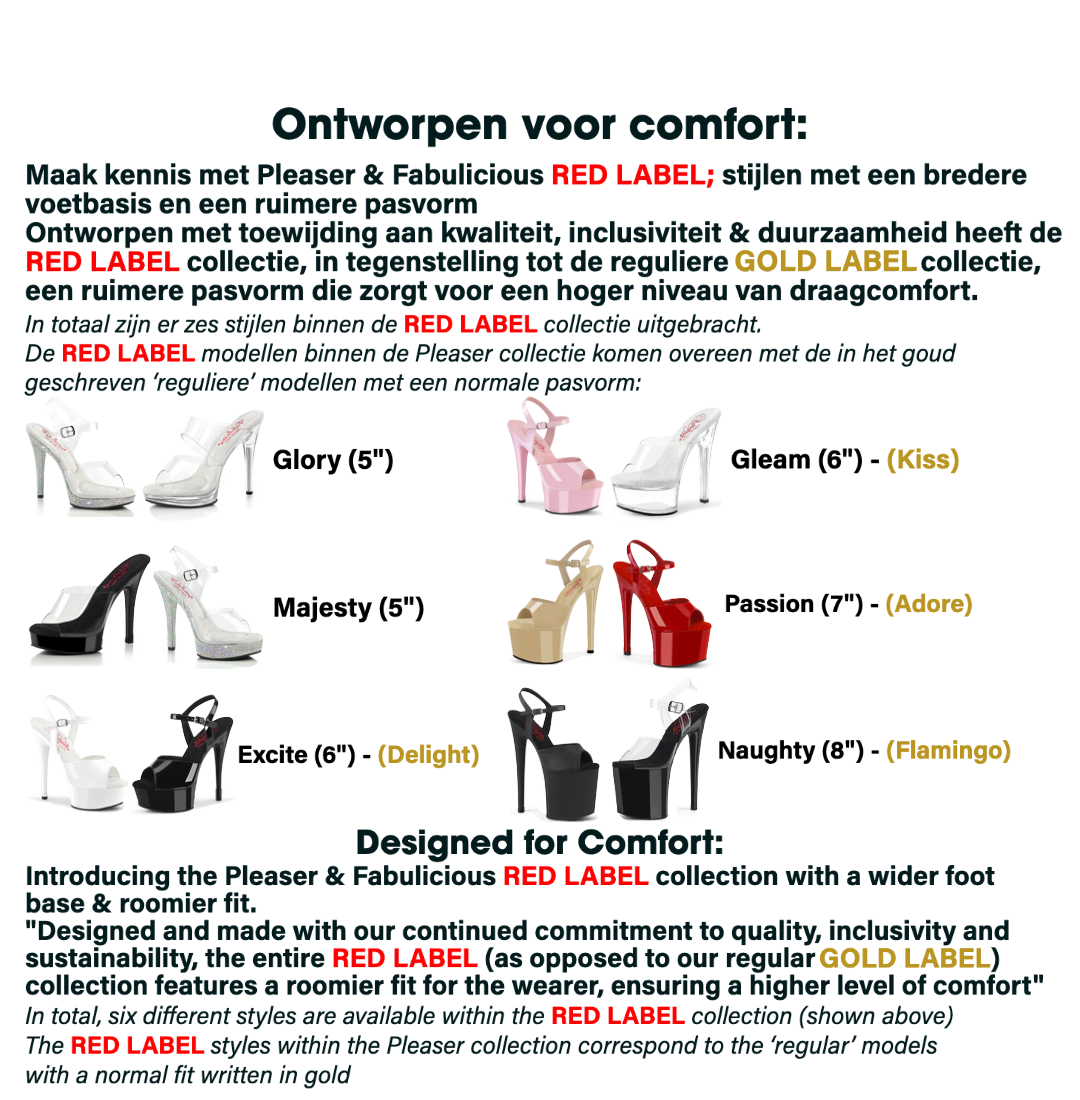 Pleaser Gleam 601 - Kinky-shoes