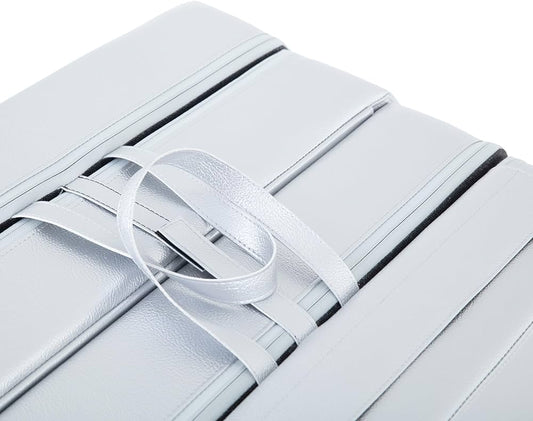 Lupit Crash Mat Square Multi-Use Premium Silver Metallic | 150 cm - 12 cm - Kinky-shoes