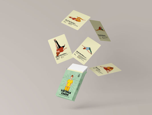 Yin Yoga Cards • SET 1 (basisset) - Kinky-shoes