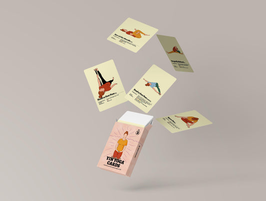Yin Yoga Cards • SET 2 (uitbreidingsset) - Kinky-shoes