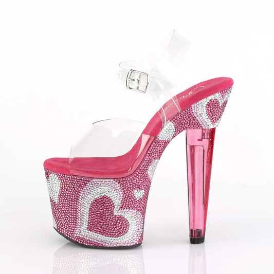 Pleaser Lovesick 708HEART - Kinky-shoes