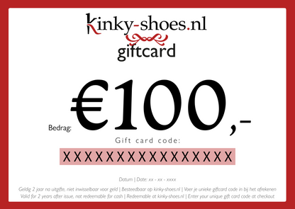 Kinky-Shoes Giftcard