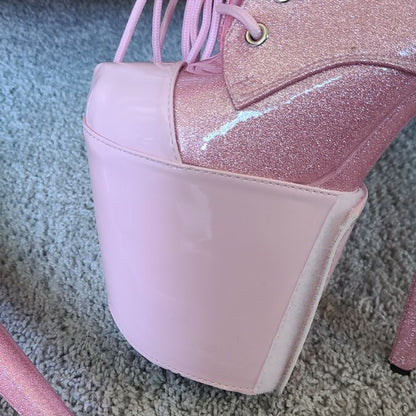 8" | Pleaser Shoe Protectors Lichtroze