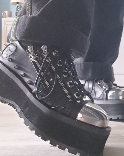 DemoniaCult Gravedigger 04 - Kinky-shoes