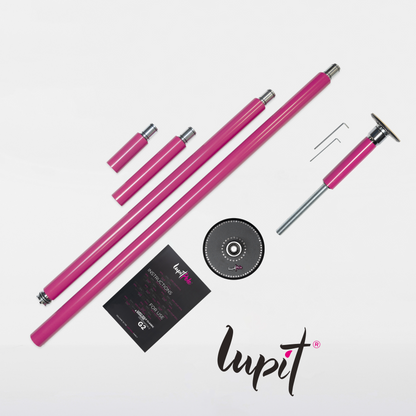 Lupit Pole Diamond G2, Standard Lock, Powder Coated Pink, 45mm