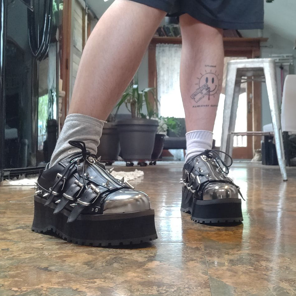 DemoniaCult Gravedigger 03 - Kinky-shoes