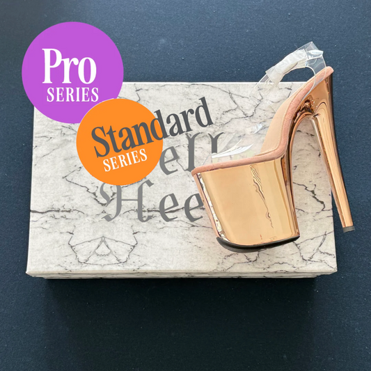 Pole Mom Design Invisible Shoe Protectors | For 8" Hella Heels