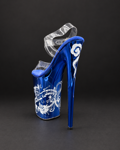 Pole Mom Design SKINS – Celestial Dragon 🐉☁️ | For 8" Flamingo