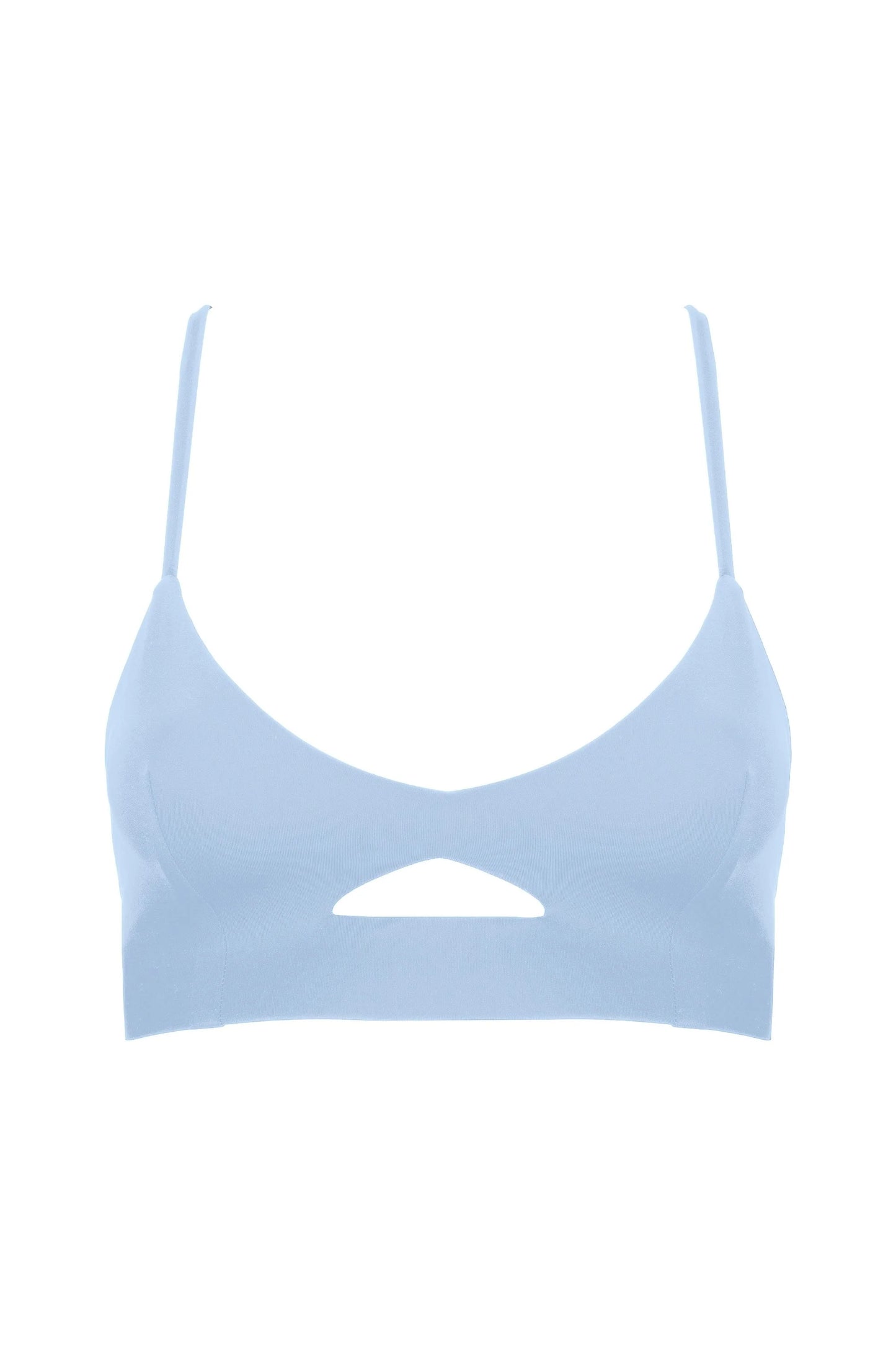 SWAY Carla Pole Top - Sky Blue