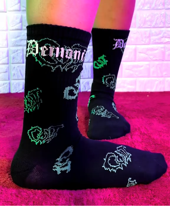 DemoniaCult Crew Socks | DH 20