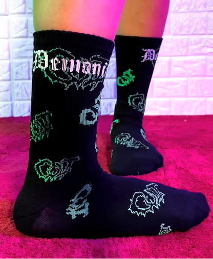 DemoniaCult Crew Socks | DH 20