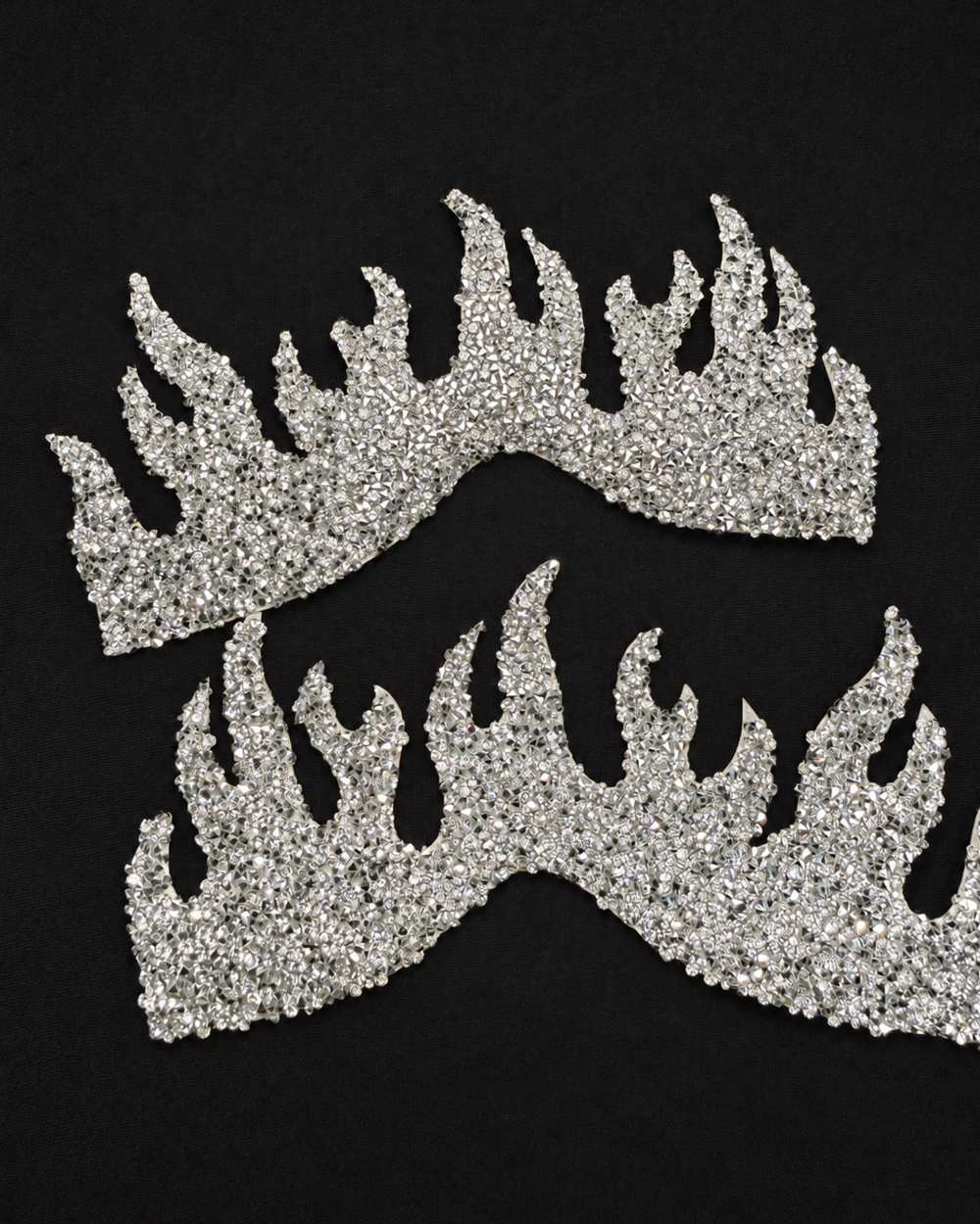 Pole Mom Design Rhinestone Flames - Diamond Inferno Add-Ons | For 8" Flamingo