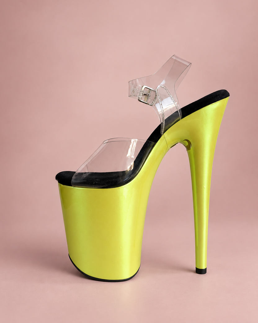 Pole Mom Design SKINS Hot Mess (Yellow) | For 8" Flamingo
